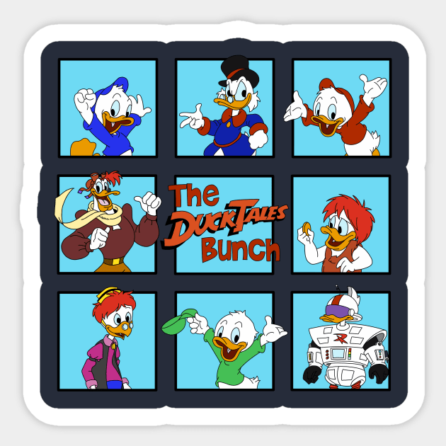 The DuckTales Bunch Sticker by SimplePeteDoodles